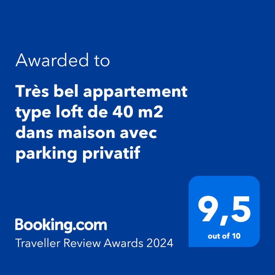 Tres Bel Type Loft De 40 M2 Dans Maison Avec Parking Privatif *